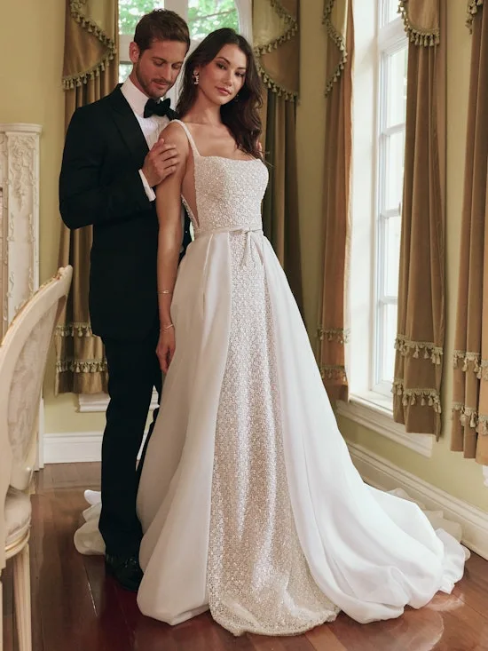 A wedding store dress