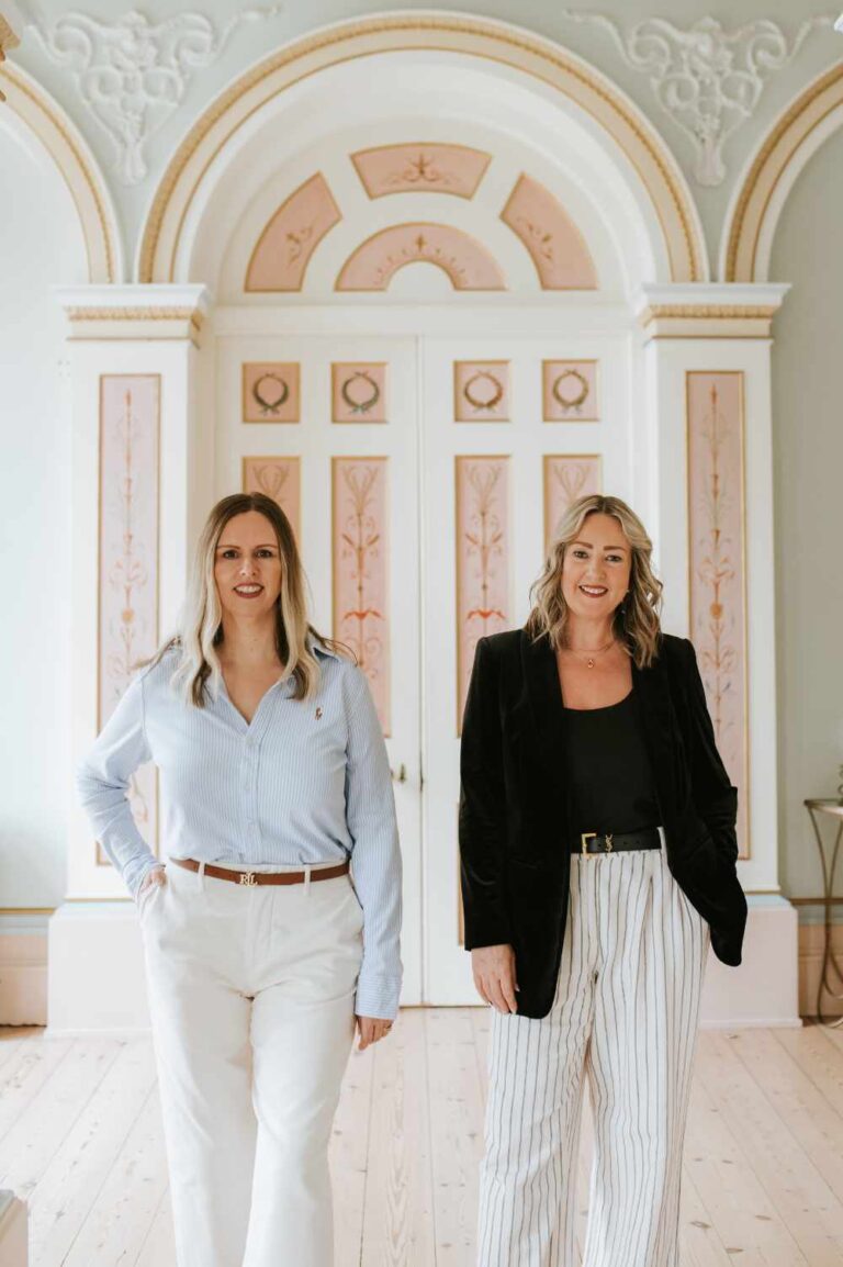 Claire & Mel creaters and owners of Wedding Belles of Four Oaks and The Bridal Outlet Birmingham in Mere Green plus creative director of Lottie & Meg Bridal Collection